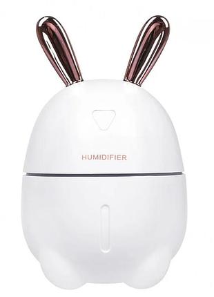 Увлажнитель воздуха и ночник 2в1 humidifiers rabbit белый top shop ua_