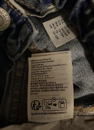 Джинсы h&m 12-13 лет 4