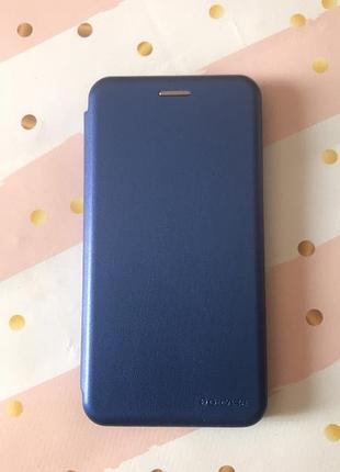 Чехол-книжка на xiaomi redmi note 4 / note 4x синий