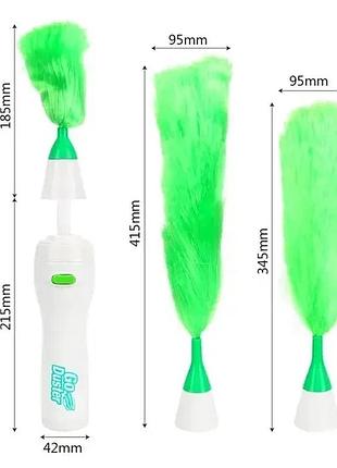Щітка для збирання пилу go duster зелена top shop ua_