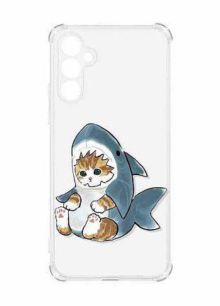 Чехол с утолщенными углами на samsung galaxy a55 (a556) :: котёнок (принт 120)