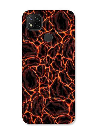 Матовый чехол на xiaomi redmi 9c/10a :: магма