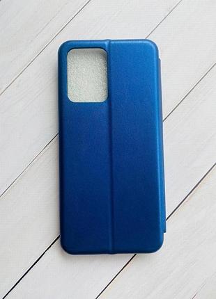 Чехол-книжка с рисунком на xiaomi redmi note 12 синий девушка с тюльпанами (принт 22) 4