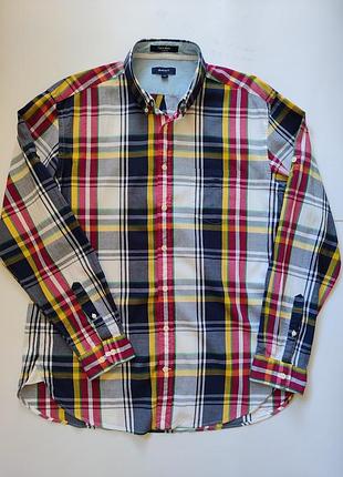 Рубаха в клетку gant размер l/xl