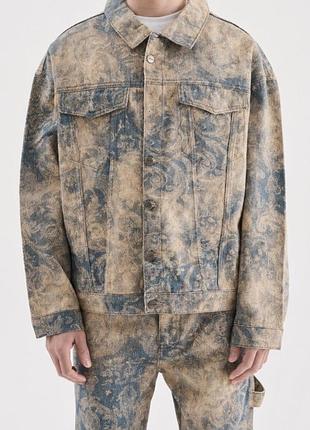 Джинсовка lakotii barowue washed denim