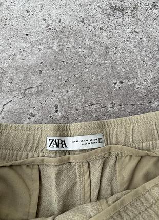 Шорти лляні zara 3
