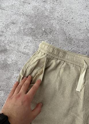 Шорти лляні zara 2