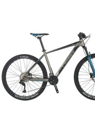 Велосипед crosser solo 29" 1x12 ltwoo + shimano, гідравлічне гальмо, алюмінієве mtb-найнер зелений