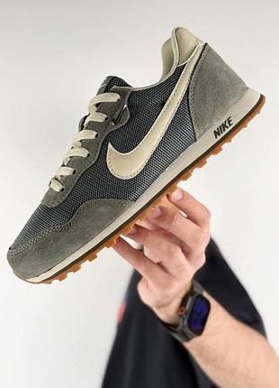 Чоловічі кросівки nike md runner 2 olive grey beige