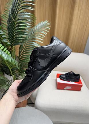 Nike sb dunk low pro triple black — купить в Украине | SHAFA