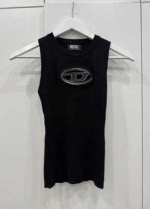 Майка чорна diesel