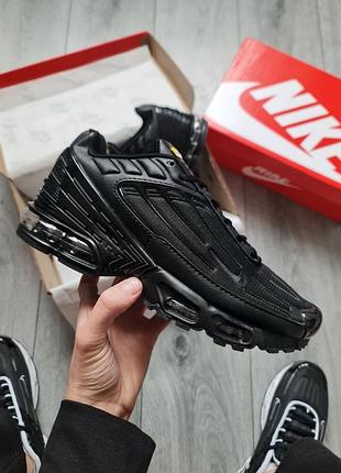 Мужские кроссовки nike air max plus tn 3 black