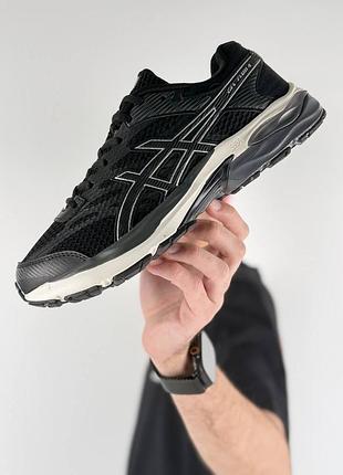 Мужские кроссовки asics gel-flux 4 black grey