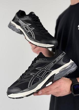 Мужские кроссовки asics gel-flux 4 black grey
