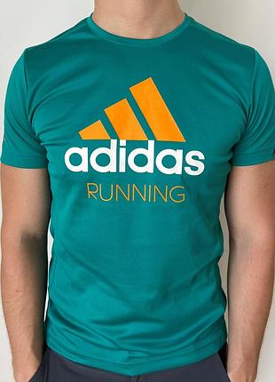 Мужская футболка для бега adidas тренировок спорта