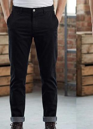 Мужские брюки чинос primark stretch slim (w34 l32)