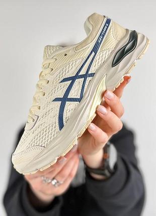 Жіночі кросівки asics gel-flux 4 beige navy