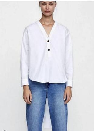Сорочка жіноча, zara, розмір s.