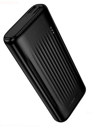 Power bank borofone bj81a 10000 mah повербанк 2хusb black
