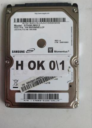 Донор hdd samsung hn-m500mbb/lcp h01 bf41- 00354a