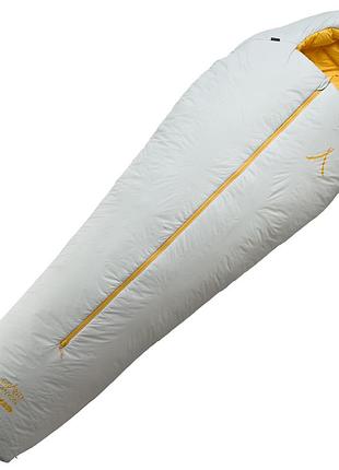 Спальный мешок кокон grand canyon bradley 190 pro 2°c/-4°c/-21°c с капюшоном трехсезонный светло-голубой