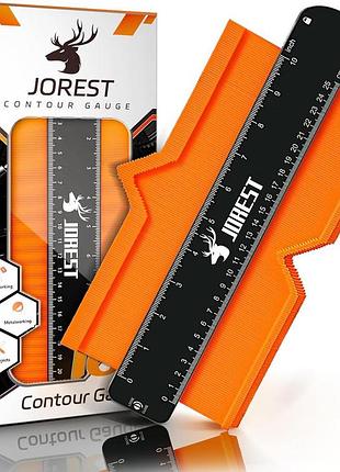 Набір контурних шаблонів jorest (10+5 дюймів) з фіксатором — професійний копіювальний манометр для деревообробки, укладання плитки