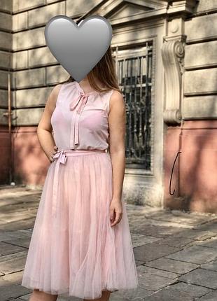 Костюм з фатіновою спідницею від бренду mohito