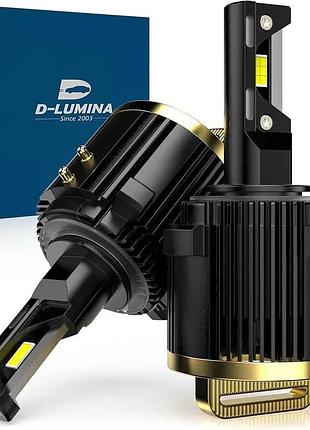Світлодіодні автолампи d-lumina h7 led headlight kit (gold series)