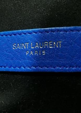 Синя сумка saint laurent 10