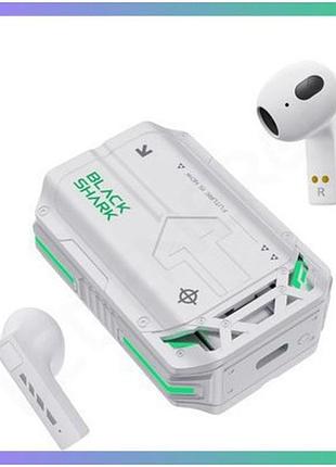 Бездротові навушники black shark t11 білий bluetooth 5.3 вкладиші для геймерів блютуз навушники_pr