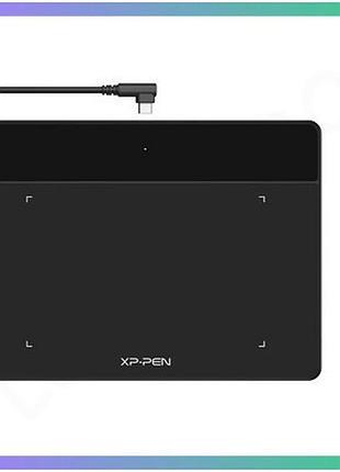 Графічний планшет xp-pen deco fun xs чорний 4,8x3 дюйми 5080 lpi 8192 рівні натискання для малювання