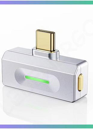 Bluetooth-трансмітер fiio air link type-c сірий блютуз адаптер для навушників бездротовий трансмітер_pr
