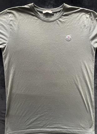Чоловіча футболка moncler (оригінальний логотип) l/xl