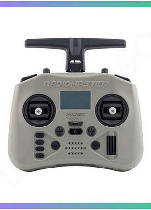 Пульт radiomaster pocket crush elrs m2 бездротовий пульт управління для моделей радіокерування