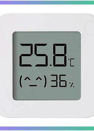 Термометр-гігрометр xiaomi mijia bluetooth thermometer 2 білий для вимірювання температури та вологості