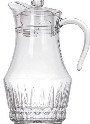 Глечик luminarc victoria з кришкою 1,8 л