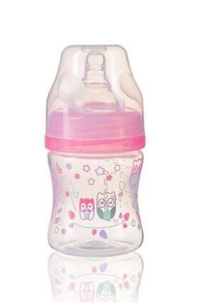 Бутылочка для кормления антиколиковая wideneck bottle, 120 мл, babyono