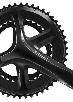 Шатуни shimano fc-rs520 50-34t, 170 мм, чорний (7768)