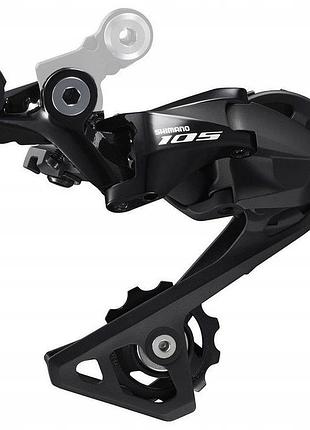 Задній перемикач shimano 105 rd-r7000 gs direct mount чорний (6486b)