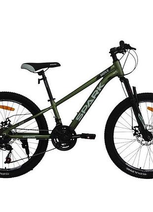 Велосипед al spark move 24" рама 11" хакі (239968)