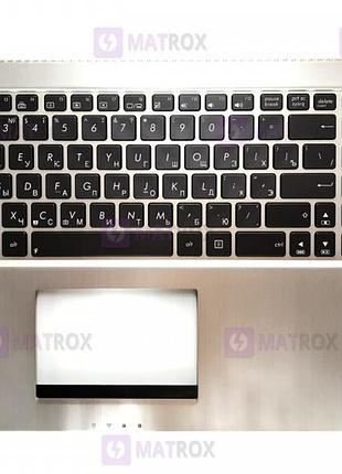 Передняя панель для asus ux51, u500 серебристый