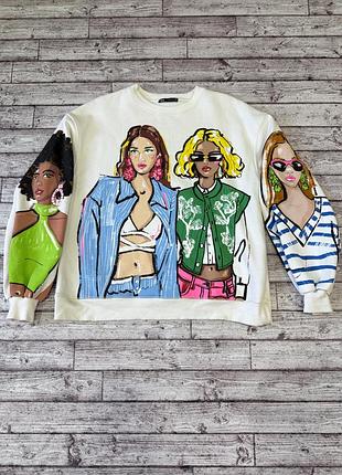 Zara свитшот кофта