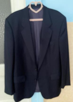 Пиджак мужской италия натуральная 100% шерсть massimo datti классический