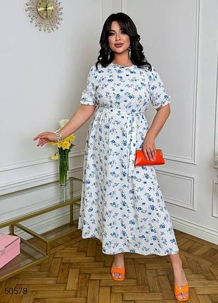 Платье женское летнее размеры от 48 до 62
