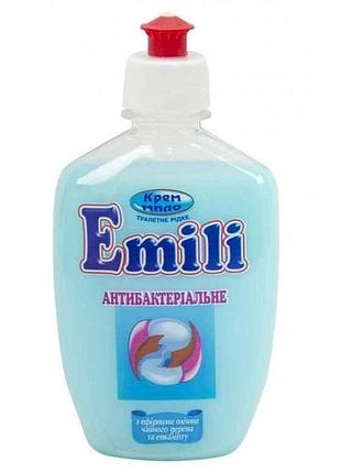 Крем-мило 265мл пляшка антибакт (запаска) тм emili