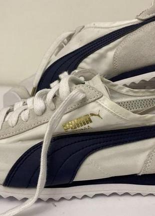 Кросівки легкі puma розмір 37,5 устілка 23,5 замша бавовна