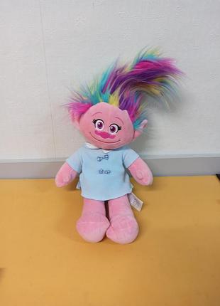 Мягкая игрушка &nbsp;кукла троль разочка queen poppy от build-a-bear workshop, около 47 см