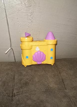 Ігровий набір поллі покет polly pocket кишеньковий світ: пісочний замок