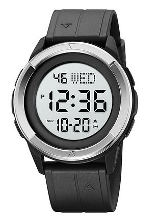 Skmei 2047bkwt black-silver