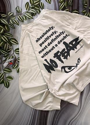 Оверсайз no fear x hm лонгслів s stussy style
